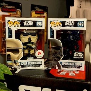 Funko Scarif Stormtrooper & Imperial Death Trooper #156 #149